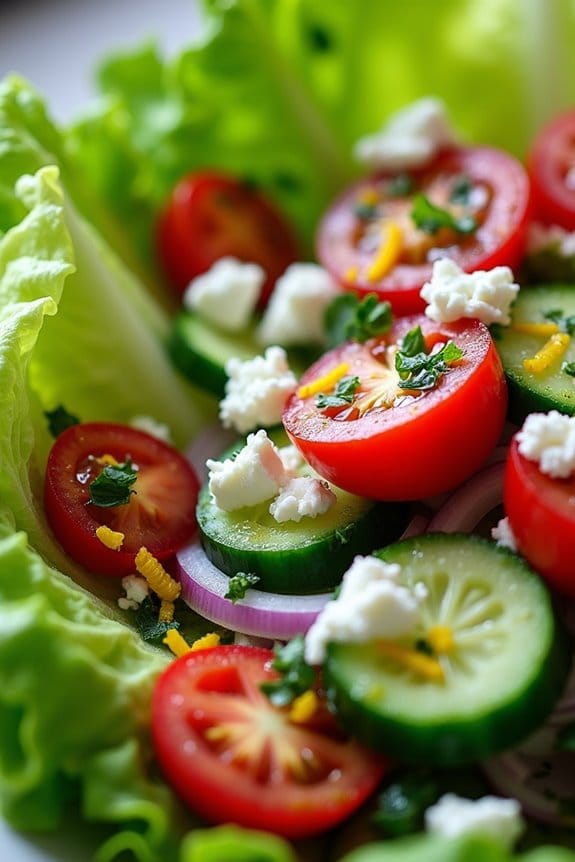crisp vibrant flavorful salad