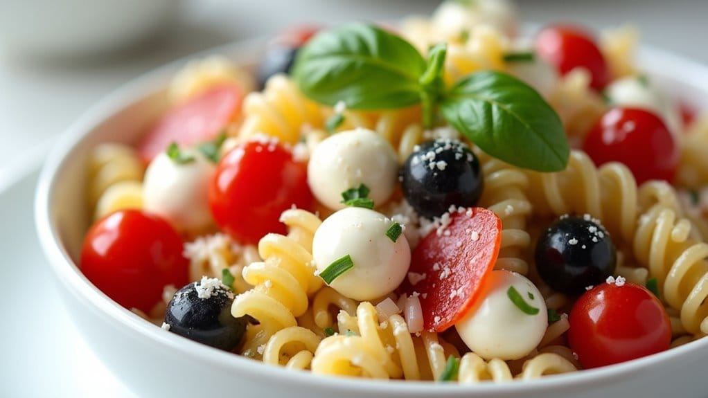 delicious ranch pasta salads