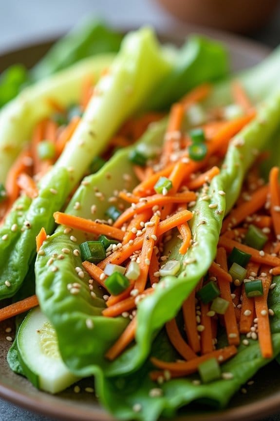 delightful sesame ginger salad