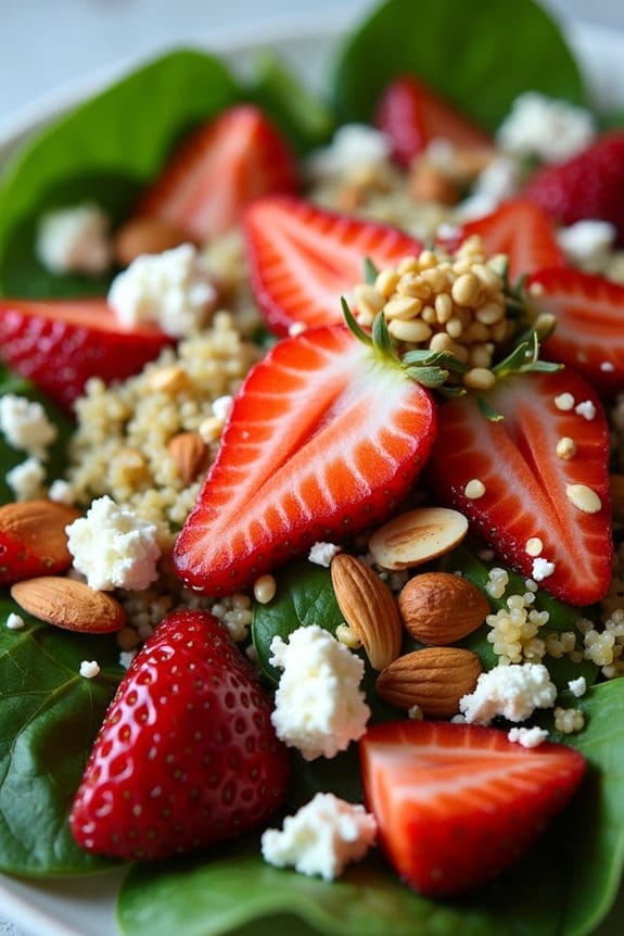 fresh flavorful quinoa salad