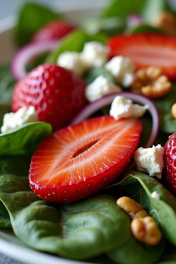 fresh vibrant summer salad