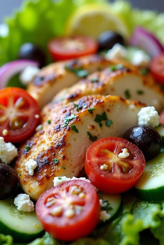 greek chicken salad recipe