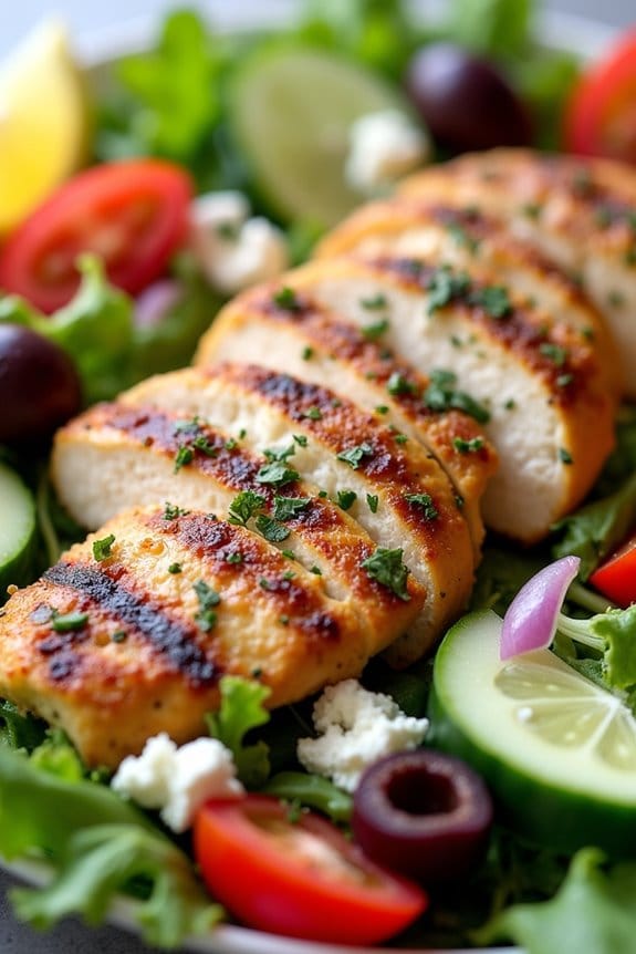 lemon herb chicken salad