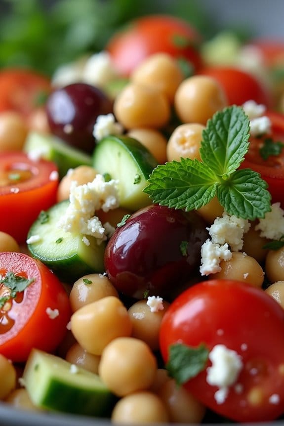 mediterranean chickpea salad recipe