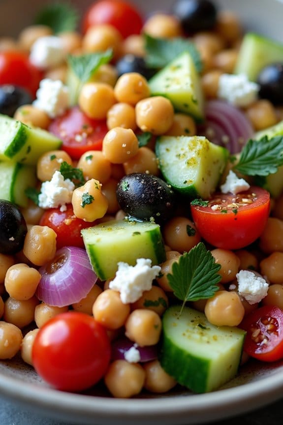 mediterranean chickpea salad recipe