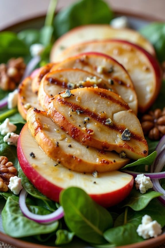 nutritious grilled chicken salad