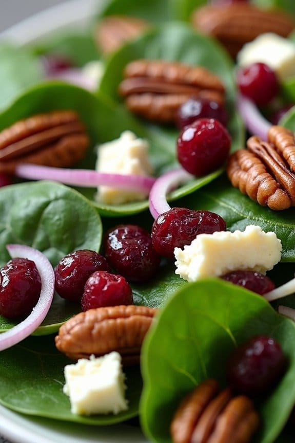 nutritious spinach salad delight
