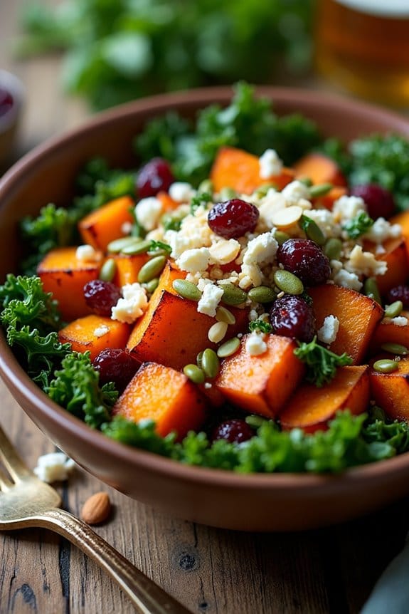 nutritious sweet potato kale bowl