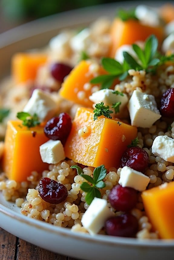nutty flavorful fall salad
