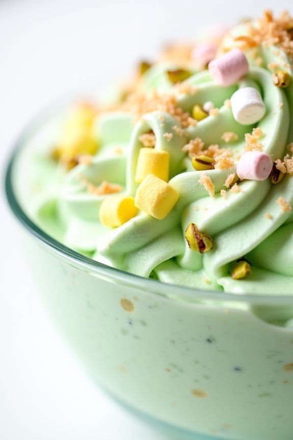 pistachio pineapple fluffy salad