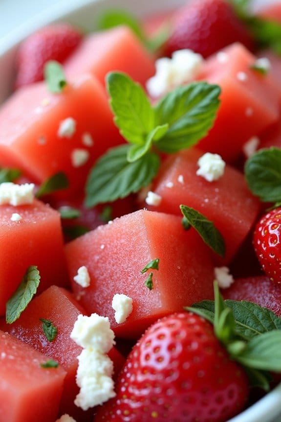 refreshing summer fruit salad