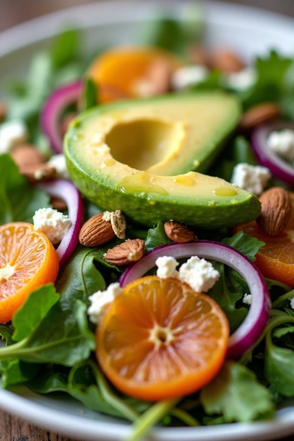revitalizing citrus arugula salad