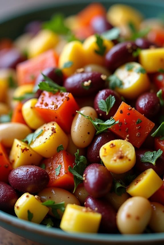 smoky bean and corn medley