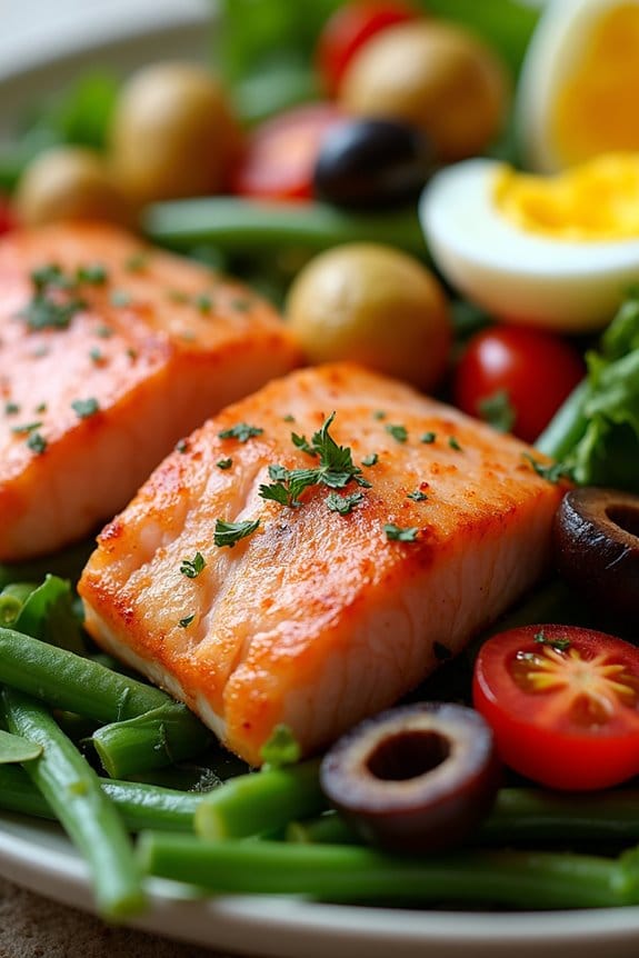 sophisticated salmon salad recipe