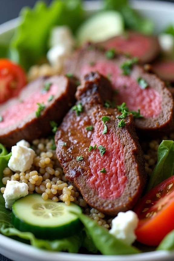 steak quinoa salad recipe