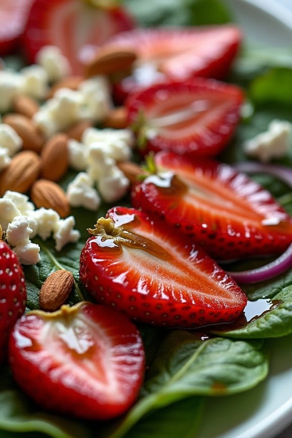 strawberry spinach salad recipe