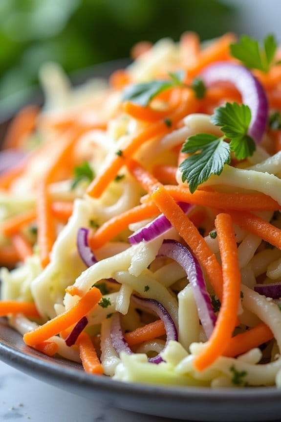 tangy crunchy coleslaw recipe