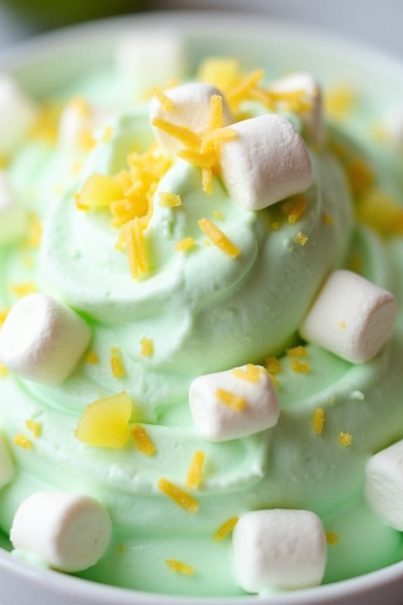 tropical coconut lime dessert