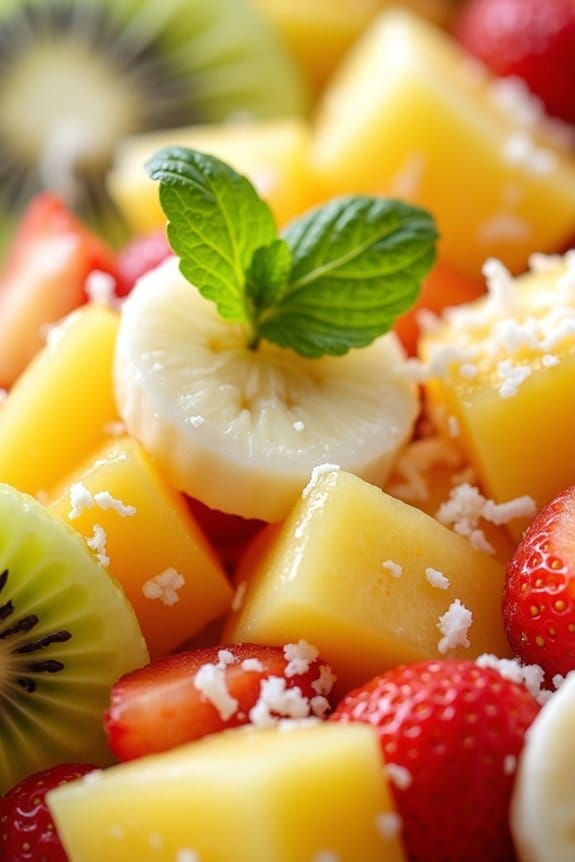 tropical fruit salad delight