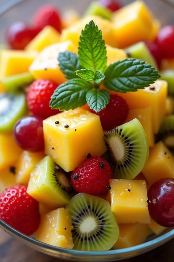 tropical fruit salad recipe