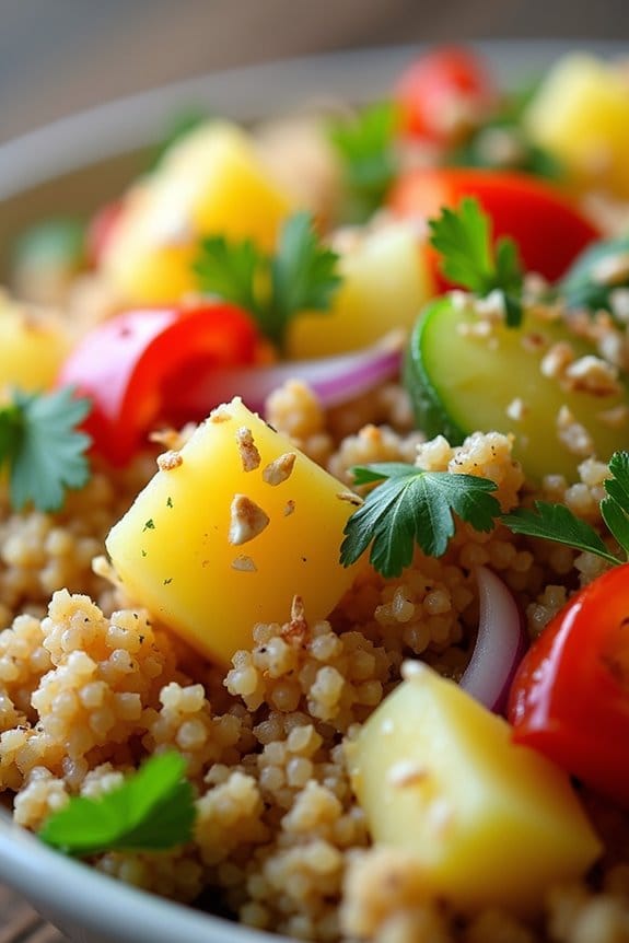 tropical quinoa salad recipe