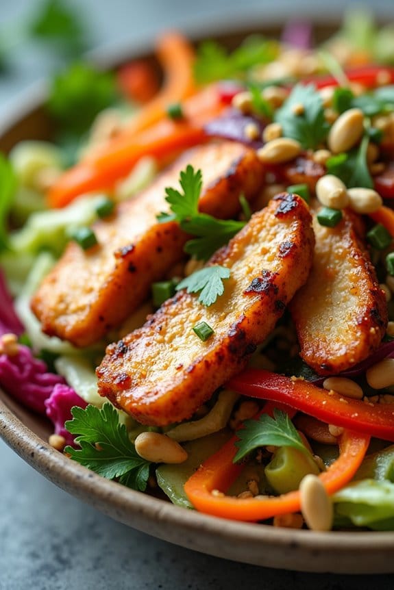 vibrant flavorful thai salad