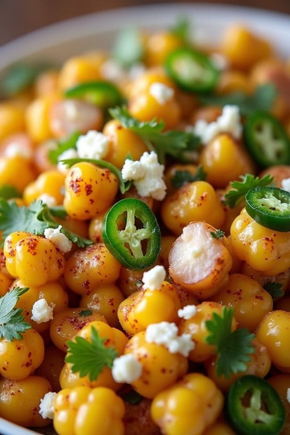 vibrant mexican corn salad