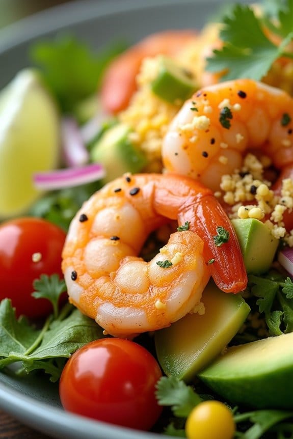 zesty shrimp salad delight