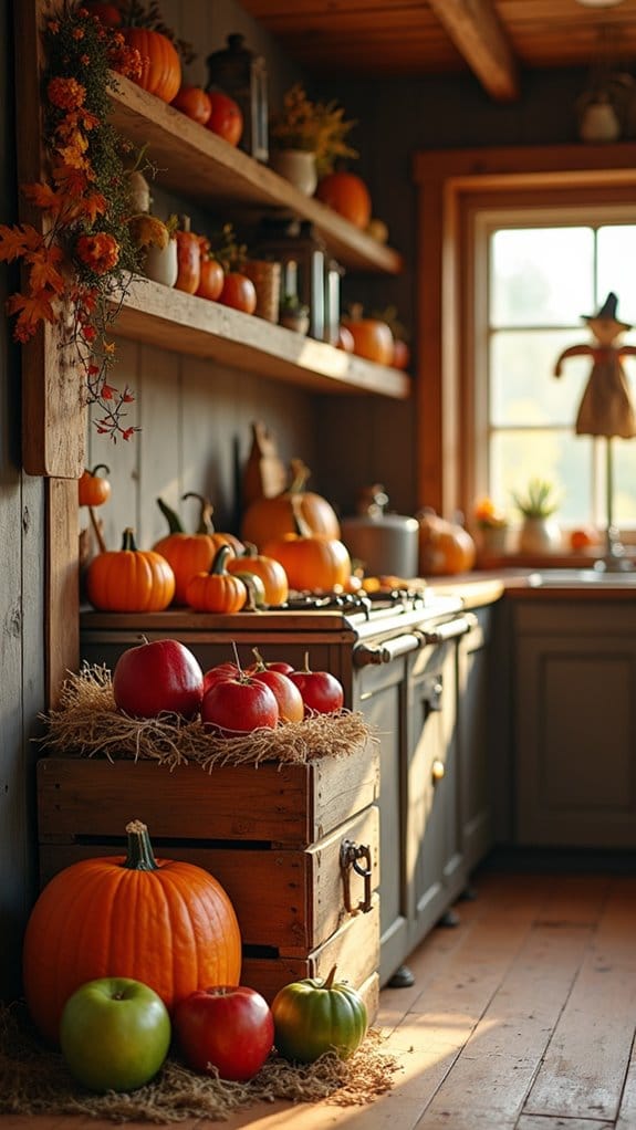 autumn apple decor charm