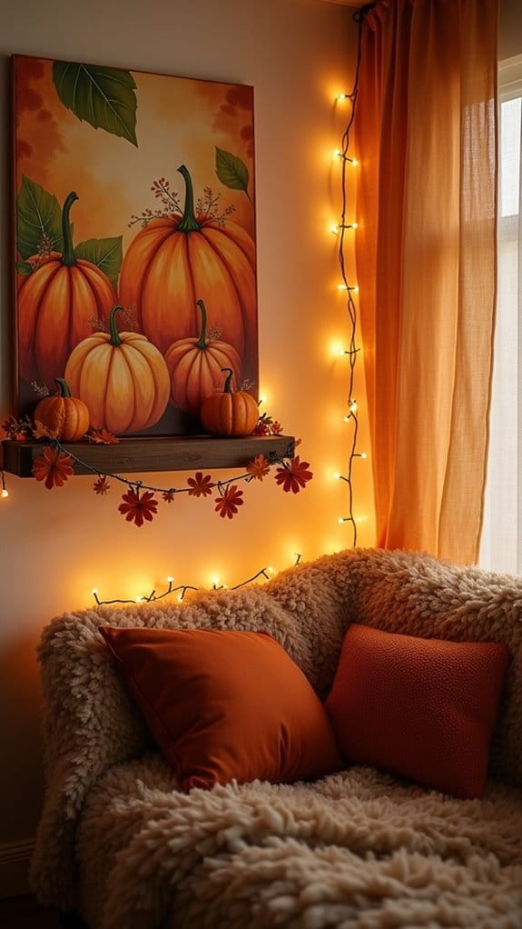 autumn pumpkin wall decor