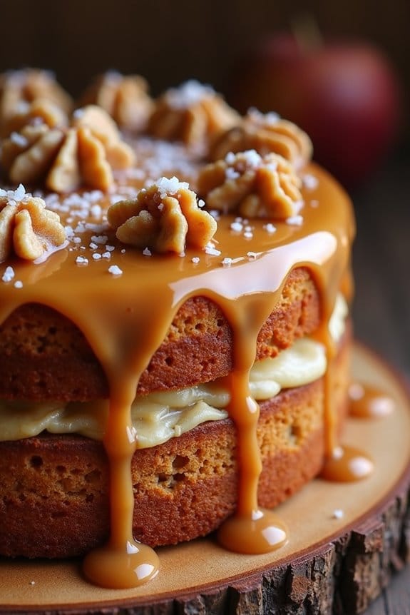 autumnal salted caramel delight
