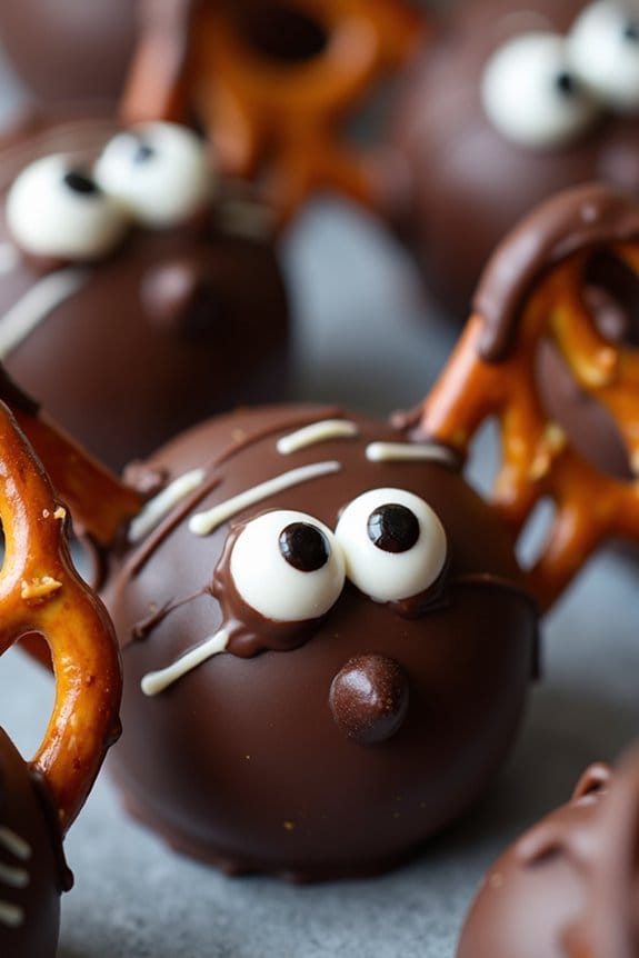 batty chocolate pretzels recipe