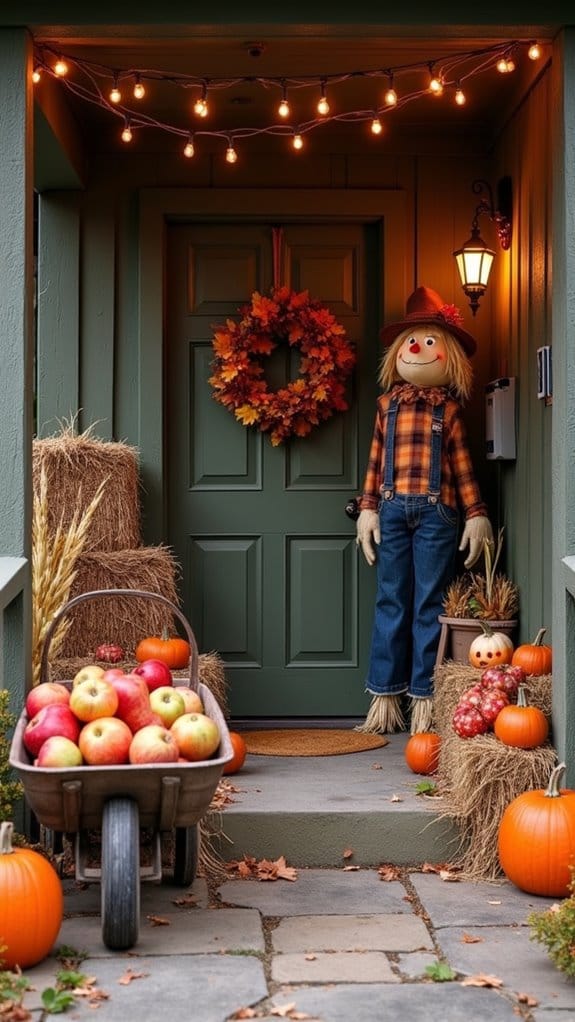 charming autumn apple baskets