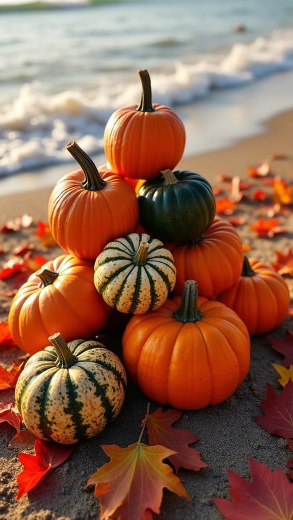 coastal charm autumn decor