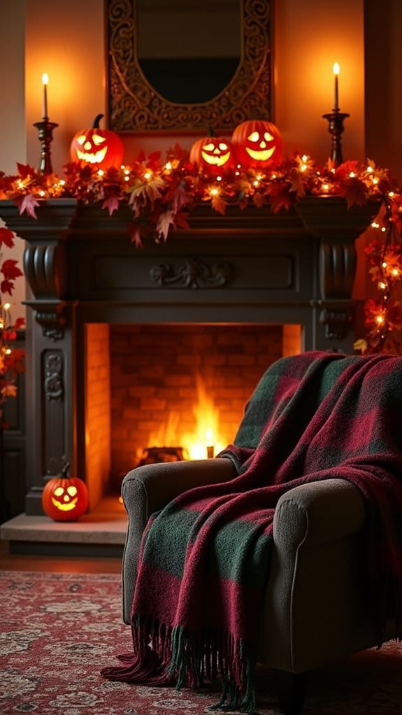 cozy autumn plaid throws