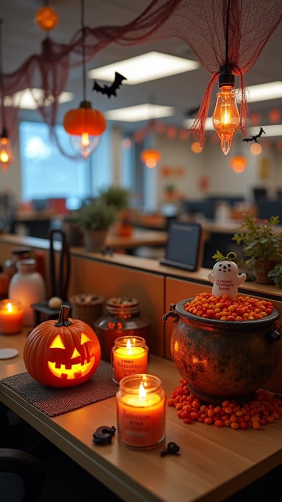 cozy seasonal scented candles