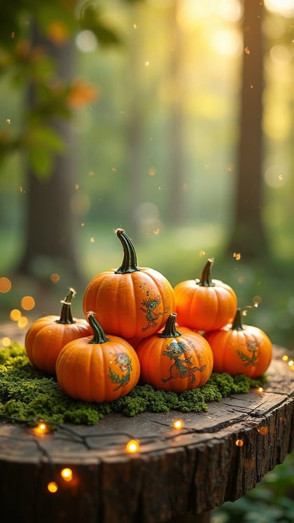 creative pumpkin character crafting