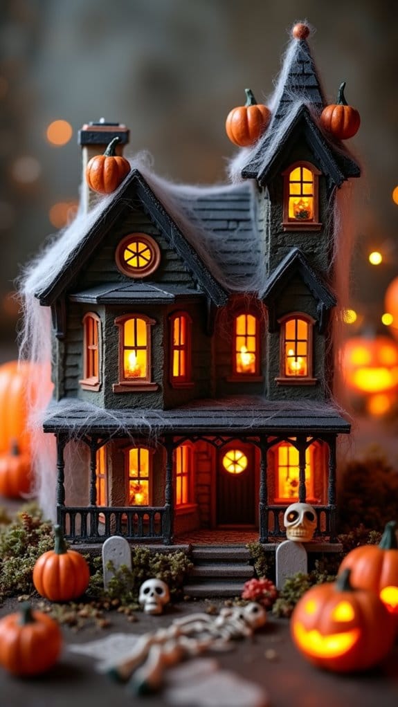 creative spooky miniatures project