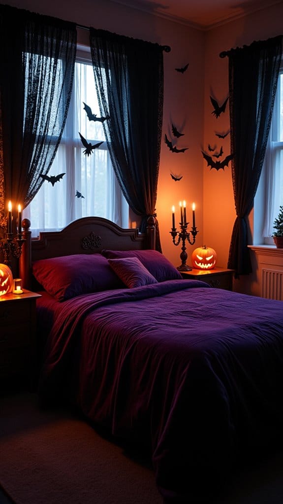 creepy candle spooky ambiance