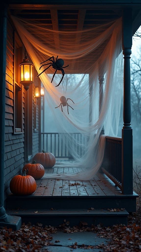 creepy cobwebs and spiders