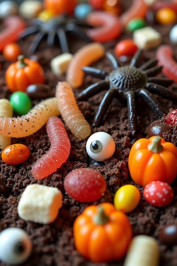 creepy crawly candy board