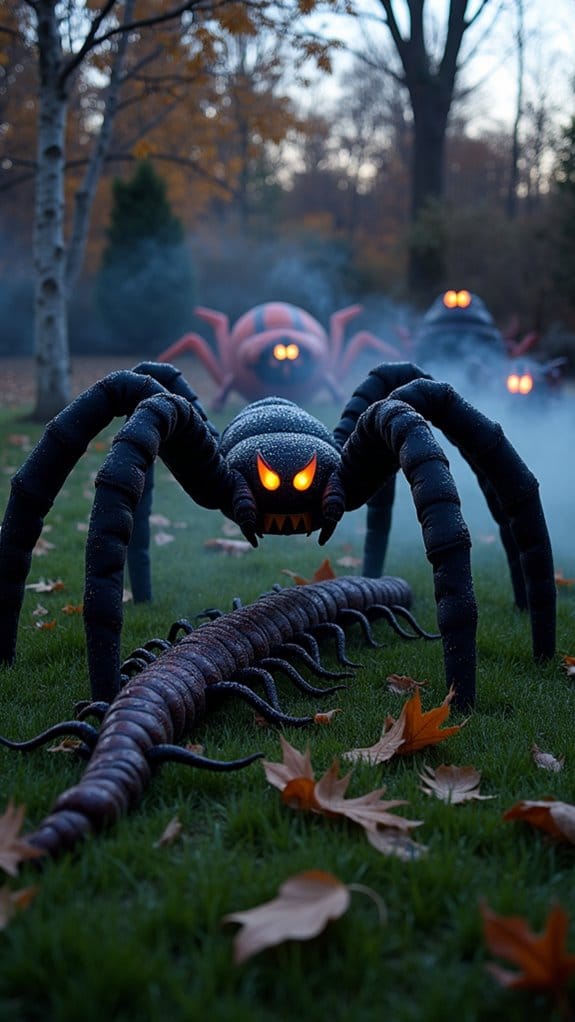 creepy crawly halloween inflatables