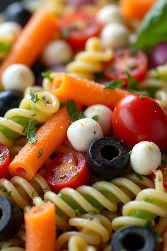 creepy crawly pasta delight