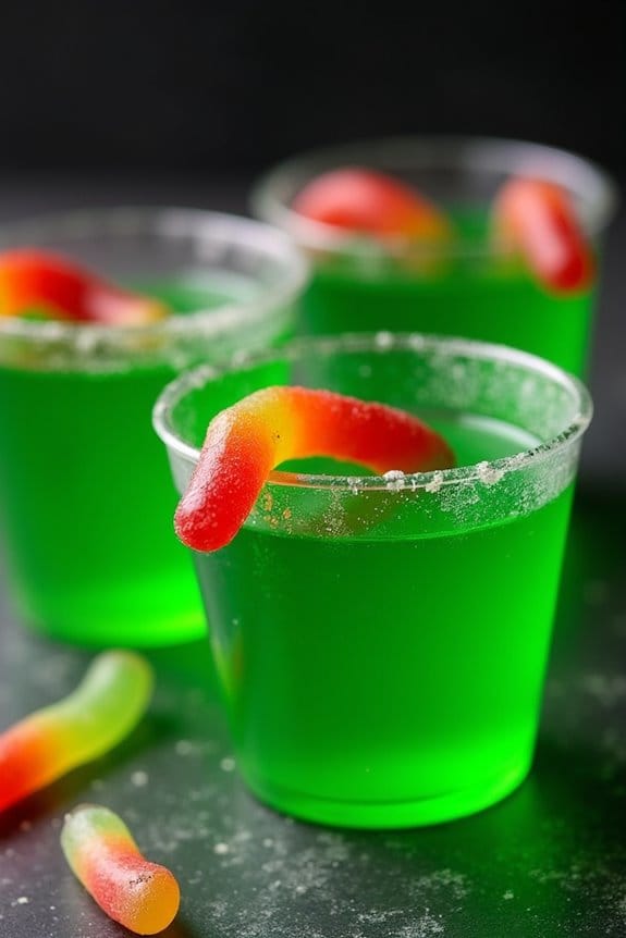 creepy fun halloween jello shots