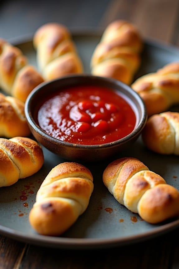 creepy halloween breadstick recipe