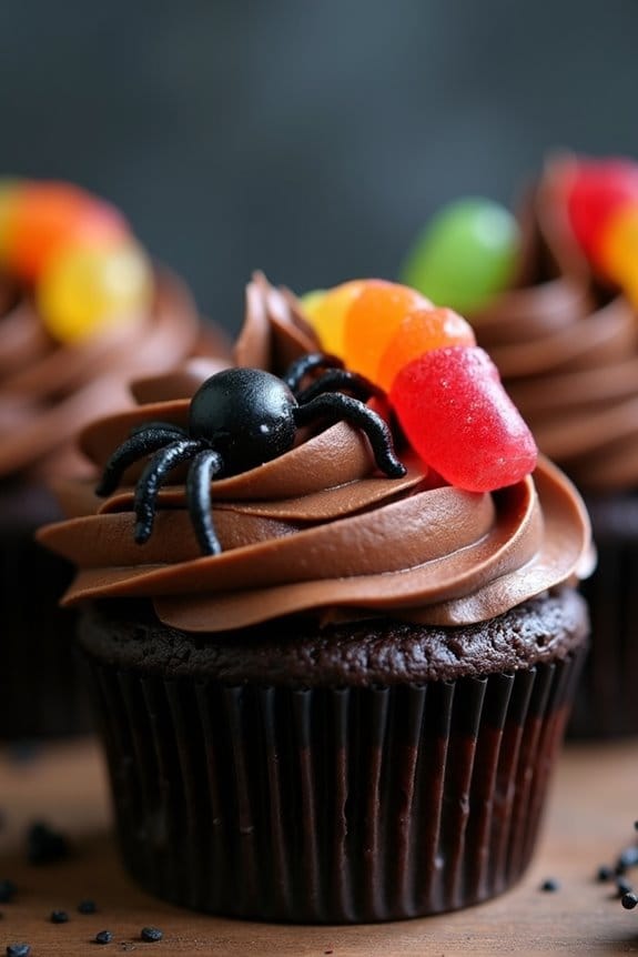 creepy halloween cupcake recipe
