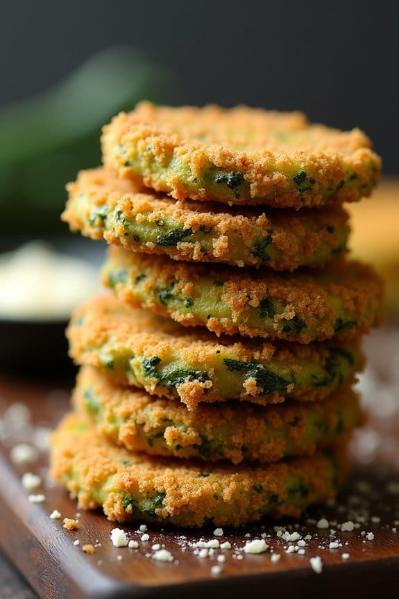 crispy halloween zucchini fries
