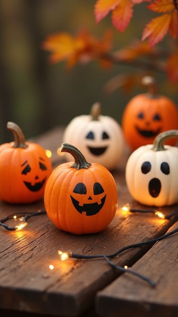 cute ghost pumpkin decorations
