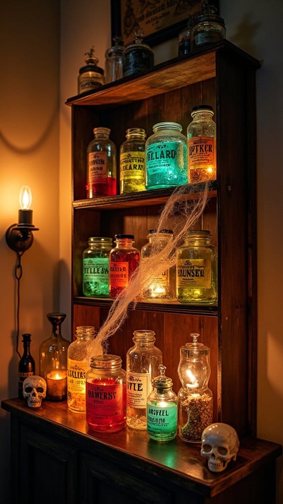 eerie curiosities in jars