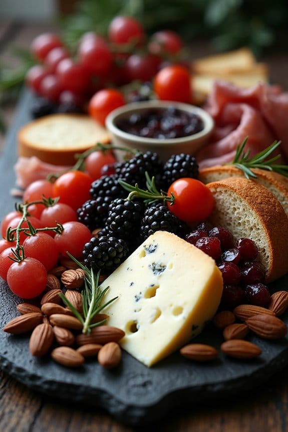 eerie elegant charcuterie board